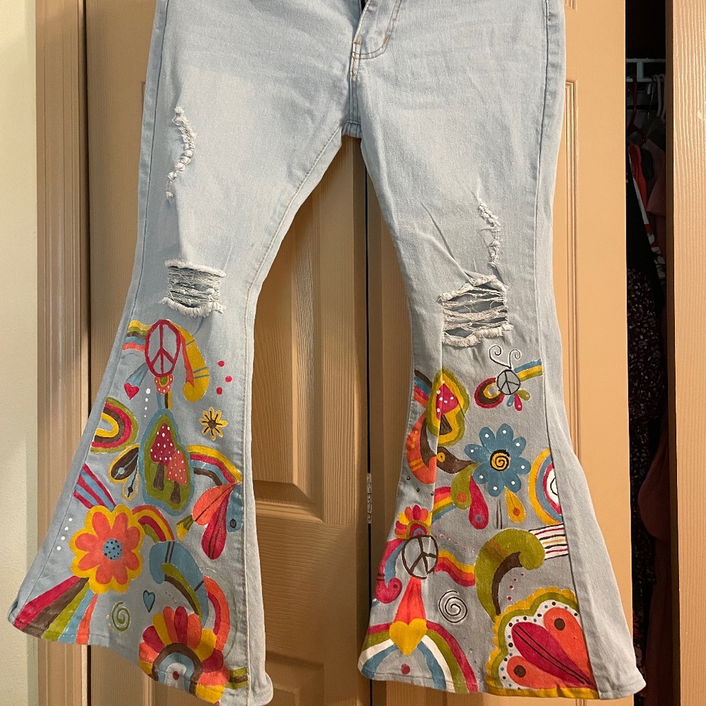 Hand painted Flairs
